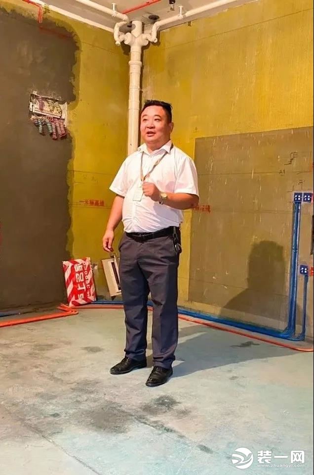 郑州沪上名家装饰带您参观工地工艺实地培训学习