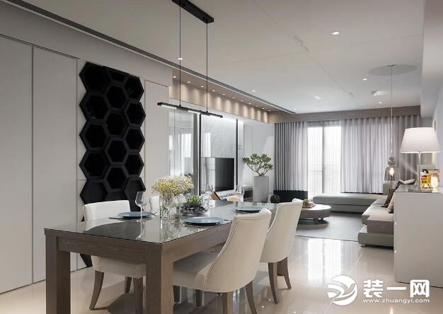 现代极简风格装修效果图