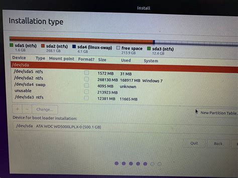 ubuntu分区不可用_ubantu分区不可用_安装ubuntu分区不可用