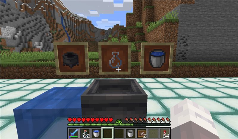 我的世界无限水源怎么制作?我的世界无限水源制作方法截图