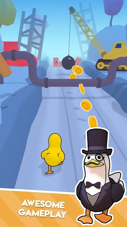 奔跑的可达鸭（Duck on the Run）