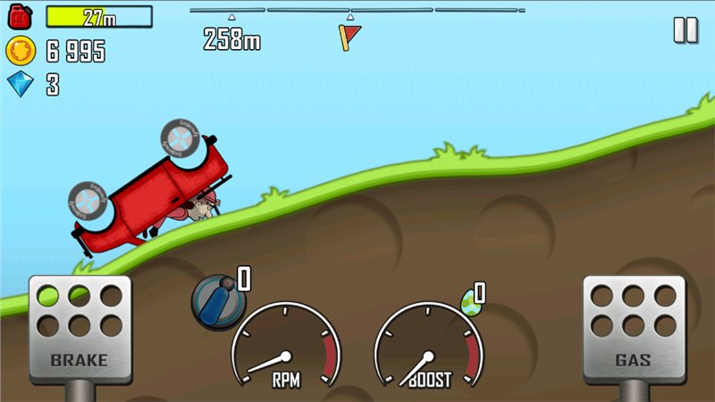 登山赛车原版中文版(Hill Climb Racing)