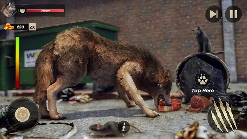 野狼生活模拟(Wild Wolf Life Simulator Game)
