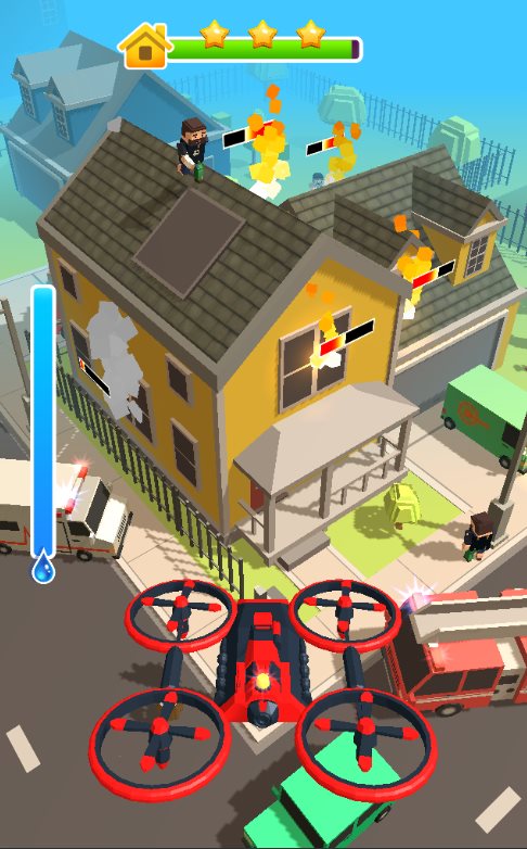 无人机消防员（Drone Firefighter）