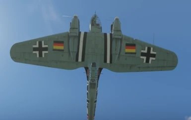 战争雷霆he111欧根涂装mod
