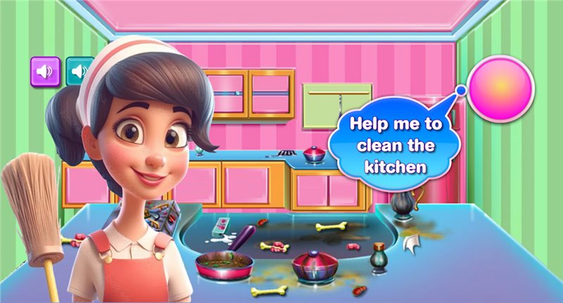 女孩全屋清洁(game girls full house cleaning)