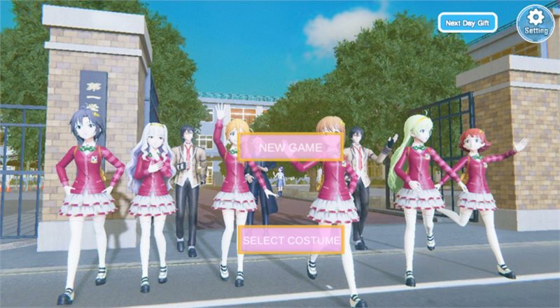 我的高中生活模拟器（My High School Life Simlator 2021）