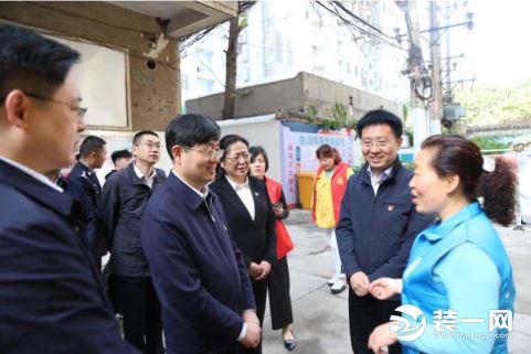 郑州二七区大学路街道老旧小区精进装修加装“智能门禁” 