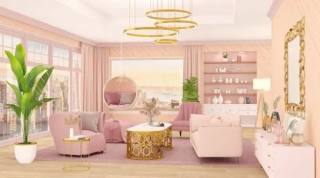 粉红色家居设计(Pink Home Design)