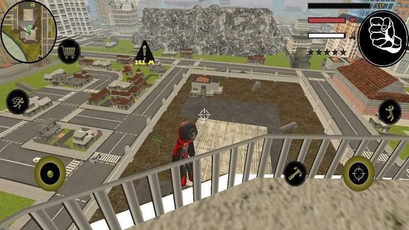 Stickman Rope Hero 2