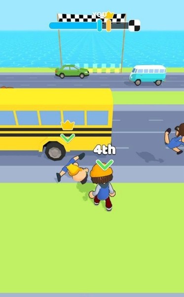 过马路竞赛(Traffic Race)