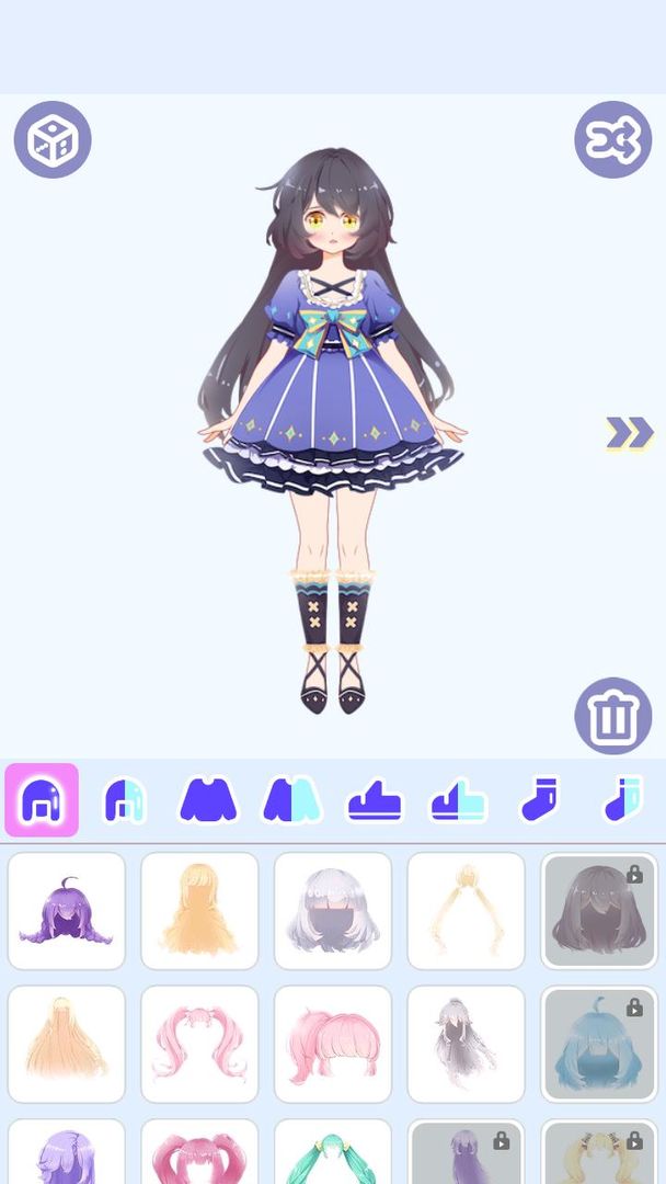 粉彩小萝莉换装