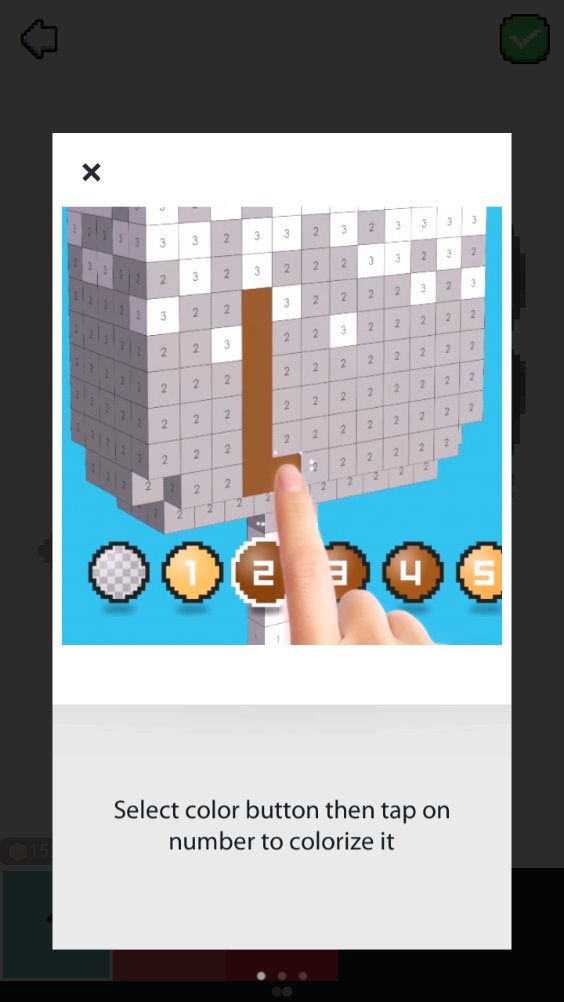 像素艺术拼图