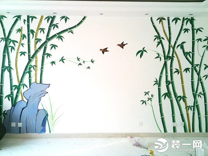 墙体彩绘图片