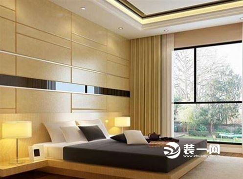卧室背景墙装修效果