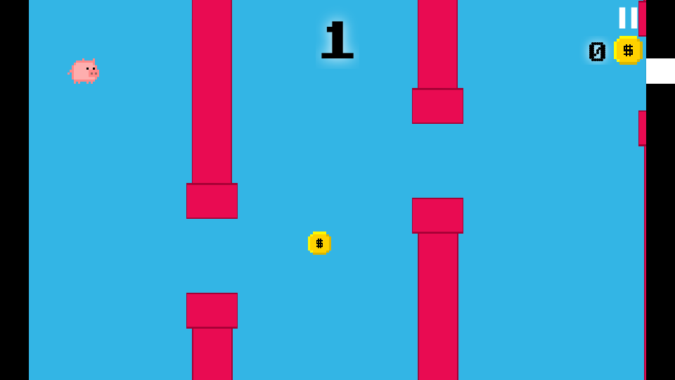 像素小肥猪（Flappy Pig）