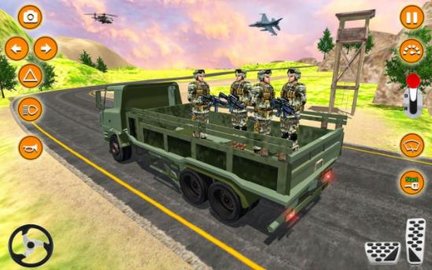陆军卡车驾驶模拟卡车器(Army Truck Driving Military Games)