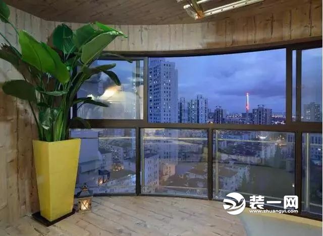 中式风格阳台装修效果图