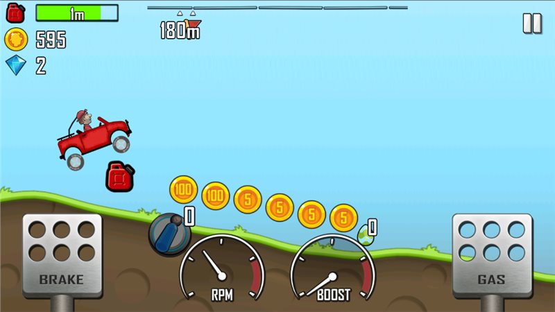 登山赛车原版中文版(Hill Climb Racing)