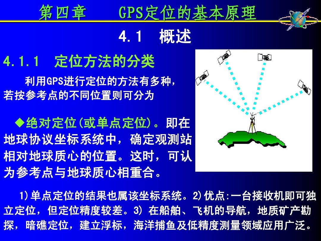 gps定位工作原理简述_gps定位技术原理_gps定位工作原理