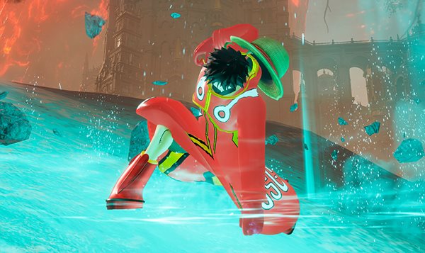 艾尔登法环海贼王路飞燃烧之血服装MOD