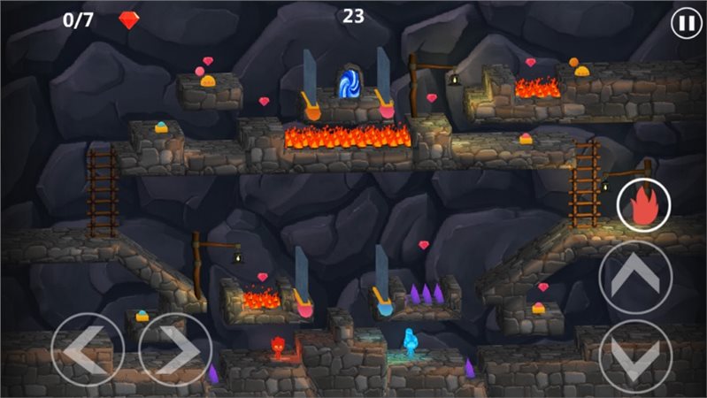 森林冰火人3D版下载_森林冰火人3D版手游下载