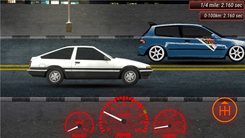 日本赛车竞速（Japan Drag Racing 2D）