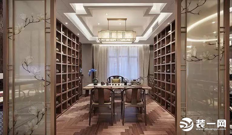 新中式风格别墅装修实景图