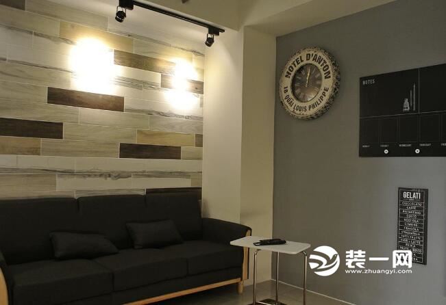 40平米小户型工业风格装修效果图