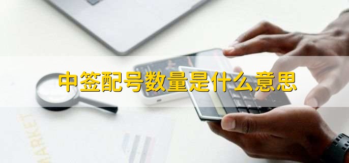 中签配号数量是什么意思,配号数量2是中签了吗