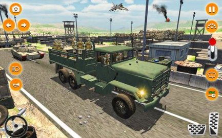 陆军卡车驾驶模拟卡车器(Army Truck Driving Military Games)