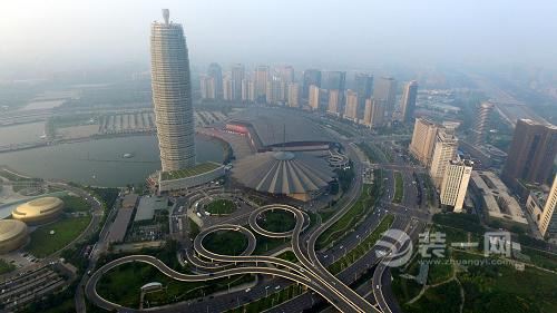 上合峰会在郑州市郑东新区召开