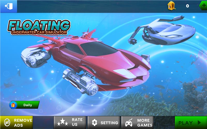 漂浮汽车模拟器（Floating Underwater Car Simulator）