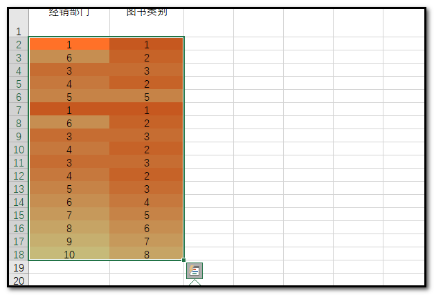 excel选中颜色_excel选中指定颜色单元格_excel选中颜色设置