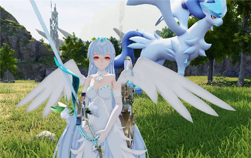 幻兽帕鲁扮演可爱的人形唤冬兽女孩MOD