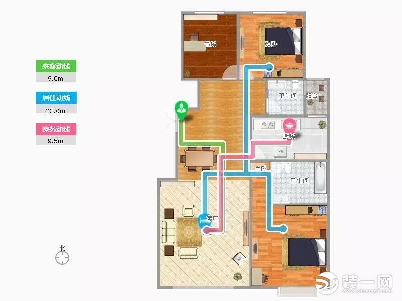 房子的户型图