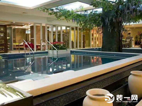 大浪淘沙洗浴中心装修效果图-游泳池