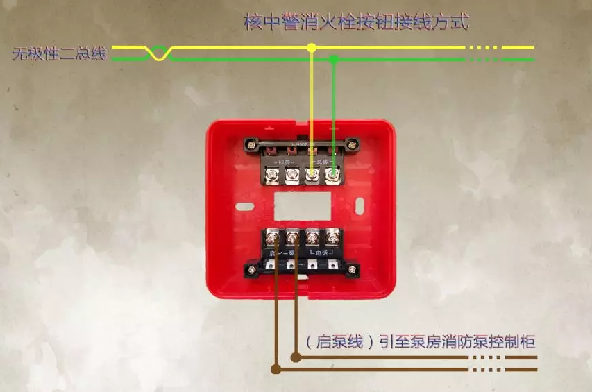 松江消火栓按钮接线图_松江消火栓按钮回答是什么线_松江消防按钮接线