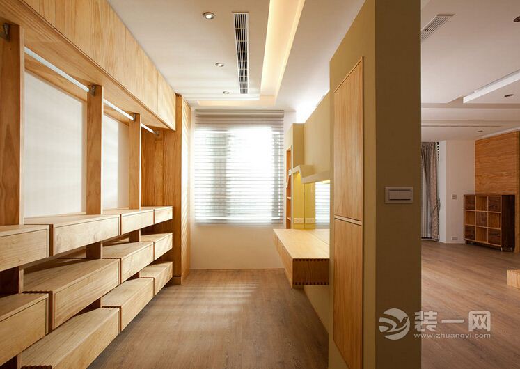 郑州装修公司日式风格木质感家装效果图