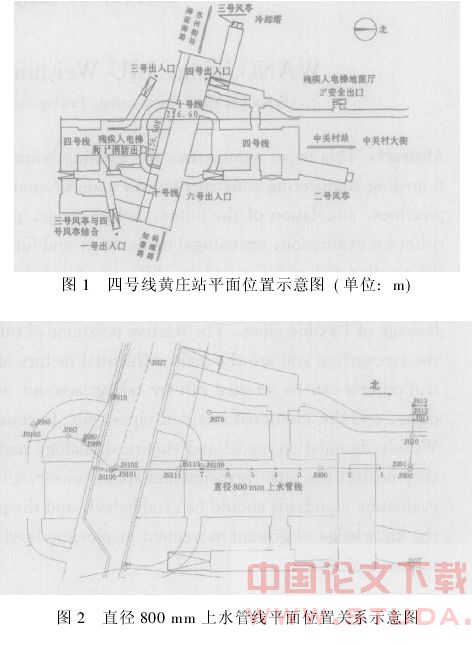 地铁施工对管线的影响
