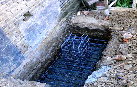 自建房基础钢筋施工图 自建房基础钢筋施工图