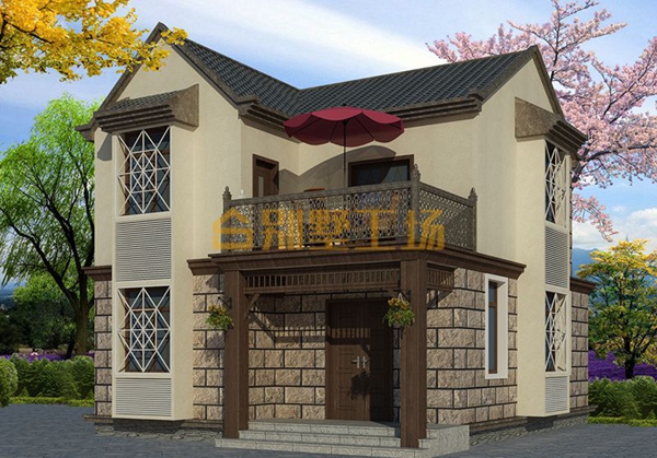 农村80平方二层小别墅图1