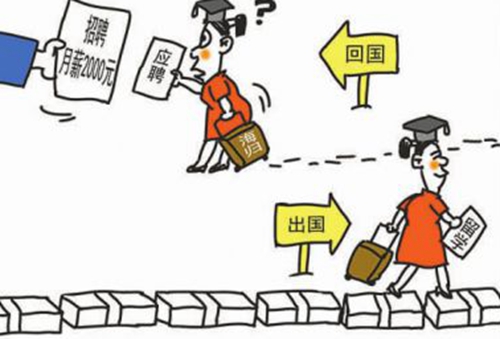 三成海归年薪10万5