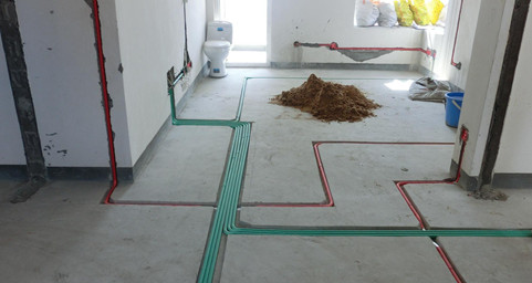 水电安装施工现场 水电安装施工现场