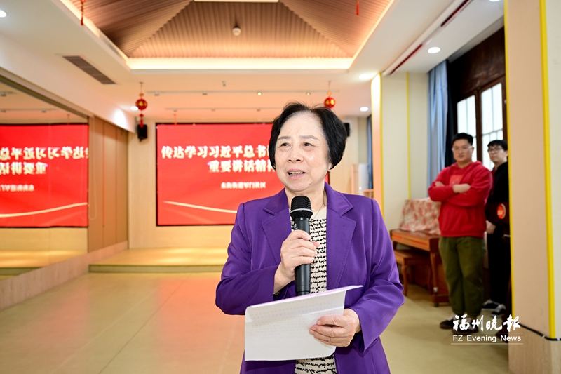 “福报送福”公益活动走进军门社区