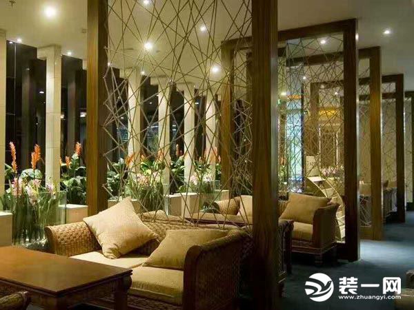 大浪淘沙洗浴中心装修效果图-休息洽谈区