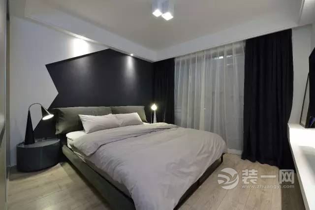 现代简约风格不规则户型装修效果图