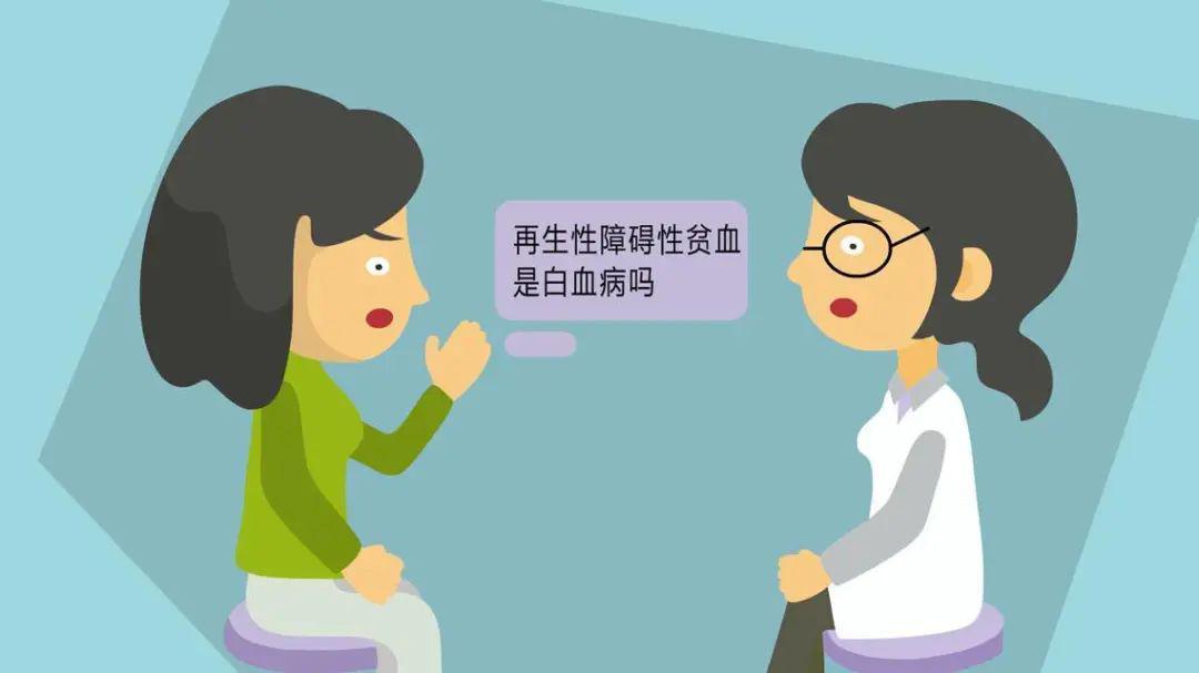 再生障碍性贫血和白血病的症状_再生性障碍贫血白血病_再生障碍性贫血是白血病吗