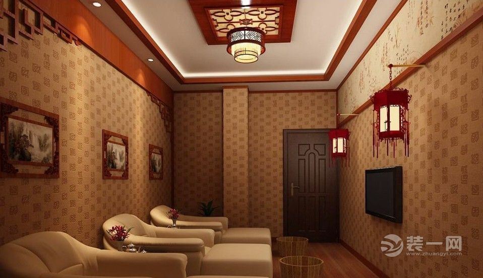 足浴店装修设计效果图