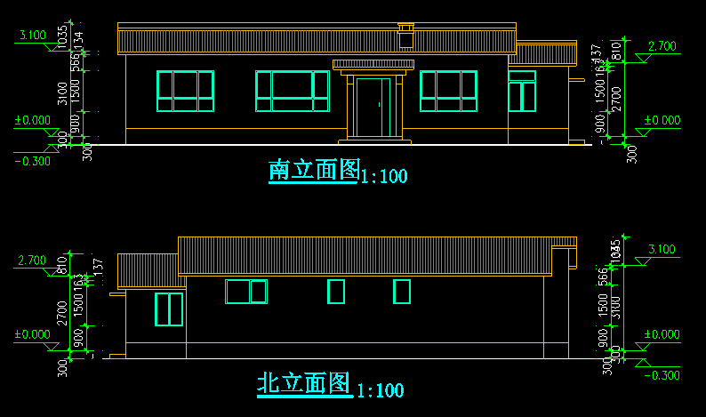 新农村两户联体式住宅4